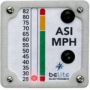 BELITE AIR SPEED INDICATOR WITH 1.75 INCH BEZEL