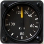 FALCON GAUGE MINIATURE AIRSPEED INDICATOR 0-120 KPH