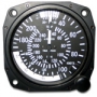 FALCON TRUE AIRSPEED INDICATOR DUAL RANGE 40-210 KNOTS / 240 MPH