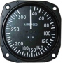 FALCON AIRSPEED INDICATOR 0-300 KPH