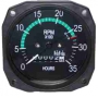 FALCON GAUGE CLOCKWISE MECHANICAL TACHOMETER/ HOURMETER