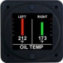 AEROSPACE LOGIC 200  -  DUAL OIL TEMPERATURE KIT