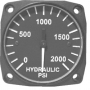 OPTI-ALERT 0-2000 PSI HYDRAULIC PRESSURE GAUGE