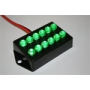 LED CABIN LIGHT - GREEN 12V