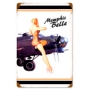 MEMPHIS BELLE WHITE VINTAGE METAL SIGN