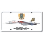 SU-27 FLANKER B LICENSE PLATE