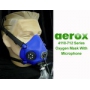 AEROX 4110-712 SERIES OXYGEN MASK WITH MICROPHONE