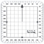 SAGA AVIATION SP AERONAUTICAL NAVIGATION ANGLE PROTRACTOR