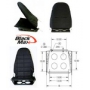 BLACK MAX COMFORTLITE SEAT