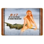 B-17 REDHEAD VINTAGE METAL SIGN