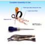 CUSHIONED CABLE CLAMP  (ADEL CLAMP) INSTALLATION PLIERS