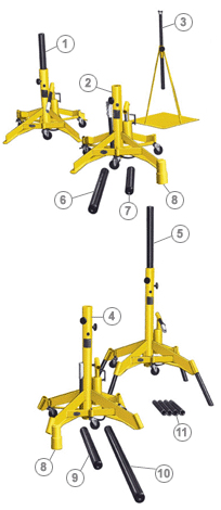 MEYER HYDRAULICS AIRCRAFT JACKS