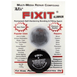 FIXIT METAL 1/4 LB KIT SILVER