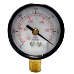 VACUUM GAUGE 2" X 1/4" NPT