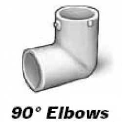 ELBOW PVC 1" SHC. 40