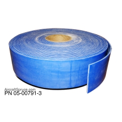 SILICONE 1/8" X 3" BLUE W/ MAT