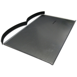 HEEL PLATES STAINLESS STEEL BRUSHED