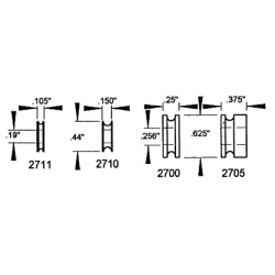 3/32 ALUM CABLE FTTG 2700