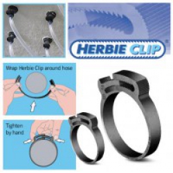 PLASTIC HOSE CLAMP - HERBIE CLIP - 0.25 - 0.34INCH
