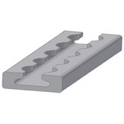Brownline Seat Rail 12" 6656-12 from McFarlane Aviation, Inc.