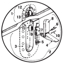 CESSNA CATCH ASSY