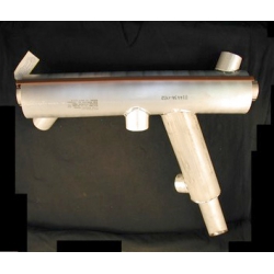 Piper Muffler & Shroud Assembly