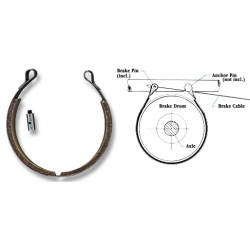 4-1/2" BRAKE BAND WITH PIN