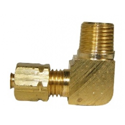 BRASS ELBOW 90D 1/8"NPT 1/8" C