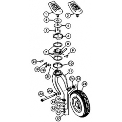 ABI-800613 2 HOLE BRACKET ASSY