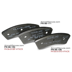 Cleveland Brake Lining 66-105 4 Pack from Cleveland Wheels & Brakes