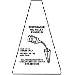DISPOSABLE FUNNEL - 10 PACK