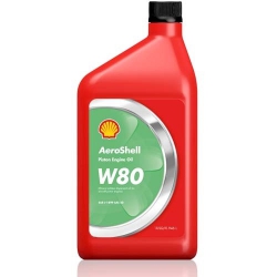 Aeroshell 80W Engine Oil Quart from Shell Aviation