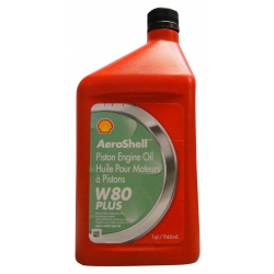 Aeroshell Oil W80 Plus Case from Shell Aviation