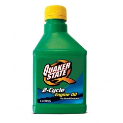 QUAKER STATE 2 CYCLE OIL CASE OF 24 8 OZ BOTTLES