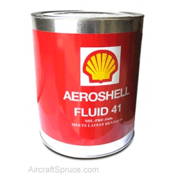AEROSHELL FLUID 4 GAL MIL-H-5606A W/SCREW CAP