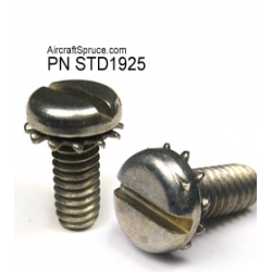 STD-1925 Lycoming Screw .250-20 X .63 Lg. Pan Hd
