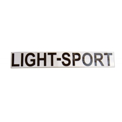 LIGHT-SPORT DECAL FOR LSA B/W