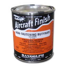 RANDOLPH A-1690 NON-TAUTENING BUTYRATE CLEAR GALLO from Randolph Aircraft Products