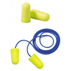 E-A-R YELLOW NEON PLUG W/CORD