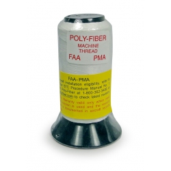 POLY FIBER MACHINE SEWING THREAD 500 YD