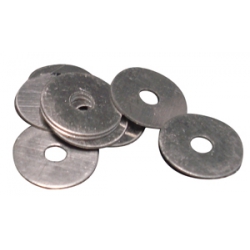 ALUMINUM WASHER 1/8X1/2 PKG OF 100