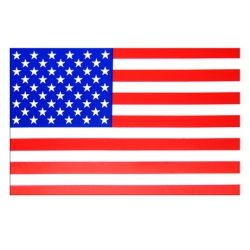 US FLAG DECAL RT/LFT 6-1/2x4"
