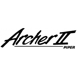 ARCHER II DECAL BLACK