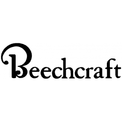 BEECHCRAFT DECAL BLACK