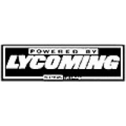 POWERED BY LYCOMING DECAL COLOR