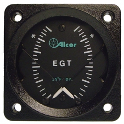 ALCOR DUAL METER EGT/EGT 2-1/4 TYPE K