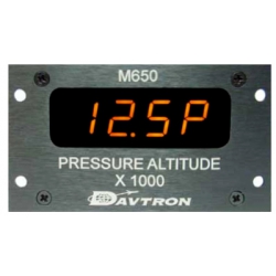 DAVTRON MODEL 650-1 DISPLAYS PRESSURE ALTITUDE