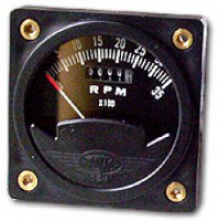 WESTACH 2-1/4" SQUARE TACHOMETER 3500 RPM 5 IMP 2AT3A-5