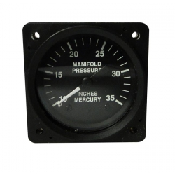 ISS 2-1/4" LIGHTED MANIFOLD PRESS GAUGE 10-35 IN N