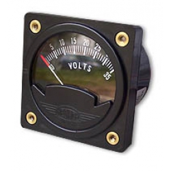 WESTACH 2-1/4" SQUARE VOLTMETER 6-16VDC 2A5 N